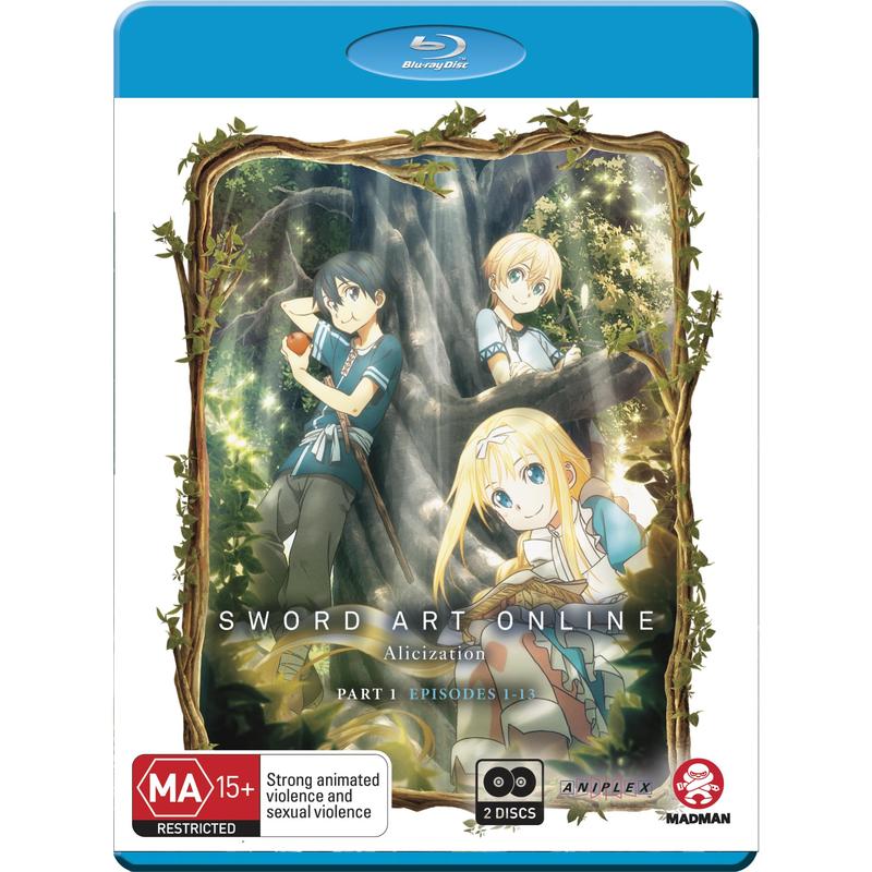 Sword Art Online Alicization: Part 1 Blu-ray | Anime | 2 Discs | Region B
