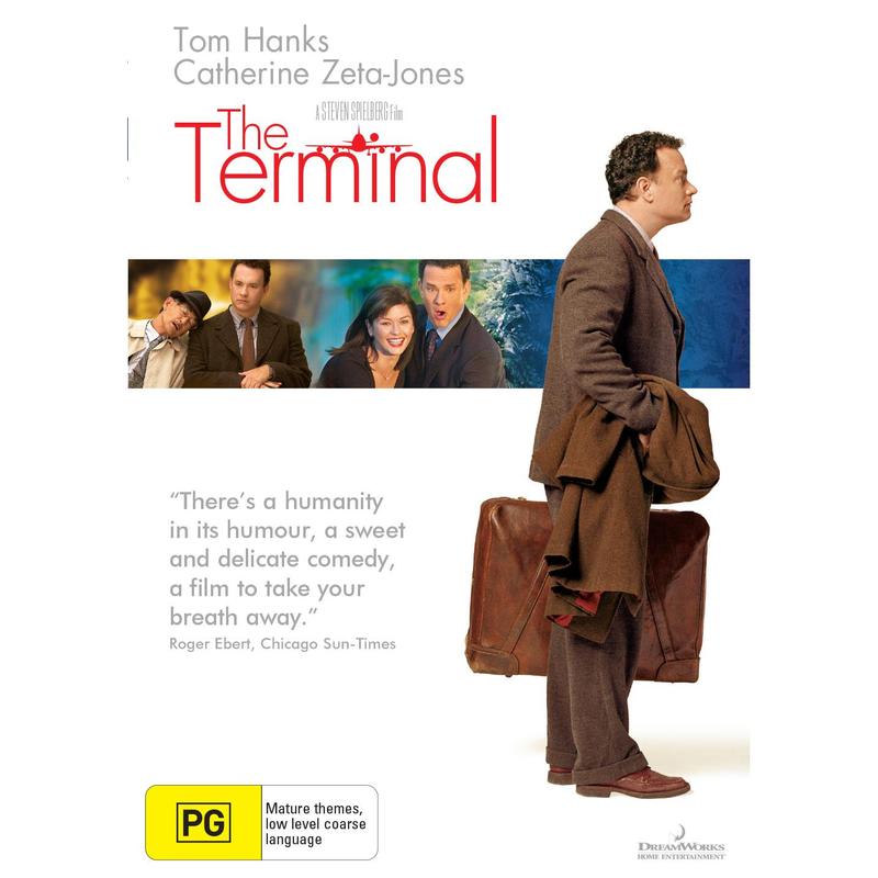 The Terminal DVD | Tom Hanks, Catherine Zeta-Jones | Region 4 & 2
