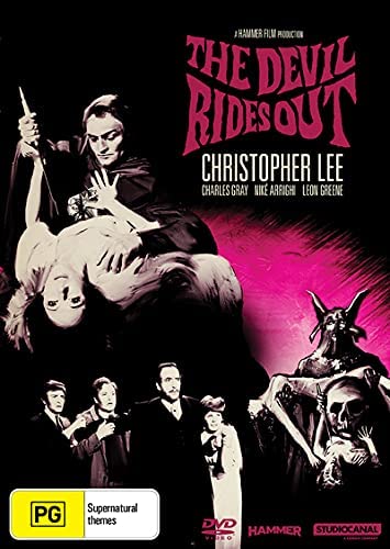 The Devil Rides Out DVD | Christopher Lee, Charles Gray | Region 4