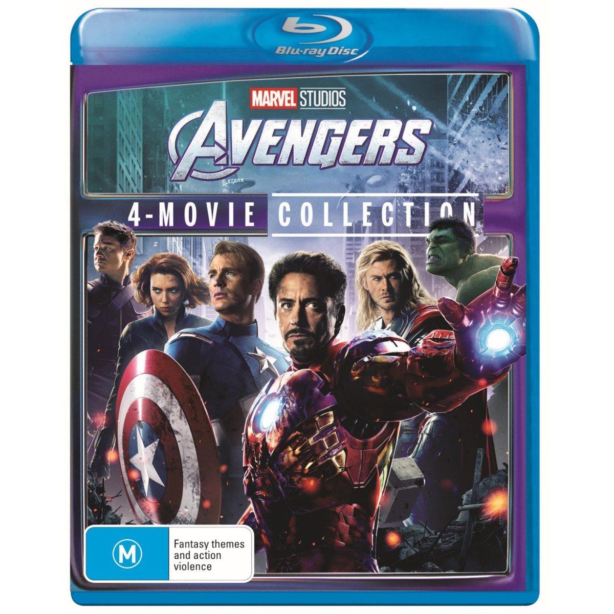 Avengers Quadrilogy Blu-ray | Avengers / Age of Ultron / Infinity War / Endgame