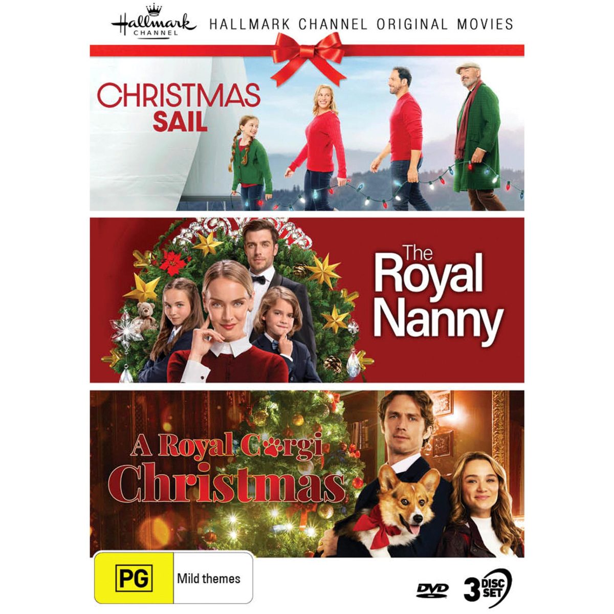 Christmas Collection: Christmas Sail / Royal Nanny / A Royal Corgi Christmas DVD